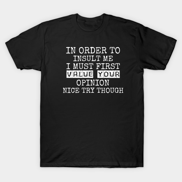 mens-funny T-Shirt by WordsOfVictor